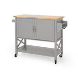 Farmhouse Kitchen Cart with Wheels - NH343213