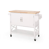 Farmhouse Kitchen Cart with Wheels - NH343213