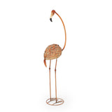 Outdoor Flamingo Garden Art Decor (Set of 2) - NH677213