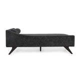 Mid-Century Modern Fabric Chaise Lounge - NH153313