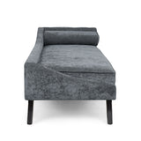 Mid-Century Modern Fabric Chaise Lounge - NH153313