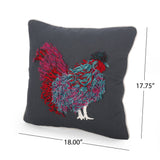 Rooster Throw Pillow - NH434213