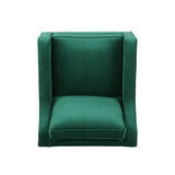 Contemporary Velvet Club Chair - NH152213