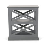 Contemporary 2 Shelf Side Table - NH626413