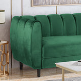 Modern Velvet 3 Seater Sofa - NH368113