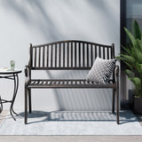 Outdoor Traditional Cast Aluminum Bench - NH101313