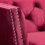 Tufted Velvet 3 Seater Sofa - NH148113