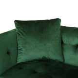 Modern Glam 3 Seater Velvet Sofa - NH932313