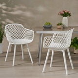 Outdoor Modern Dining Chair (Set of 2) - NH074213