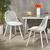 Outdoor Modern Dining Chair (Set of 2) - NH674213