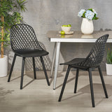 Outdoor Modern Dining Chair (Set of 2) - NH674213