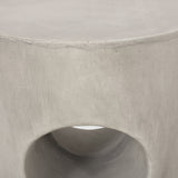 Contemporary Lightweight Concrete Accent Side Table - NH077213