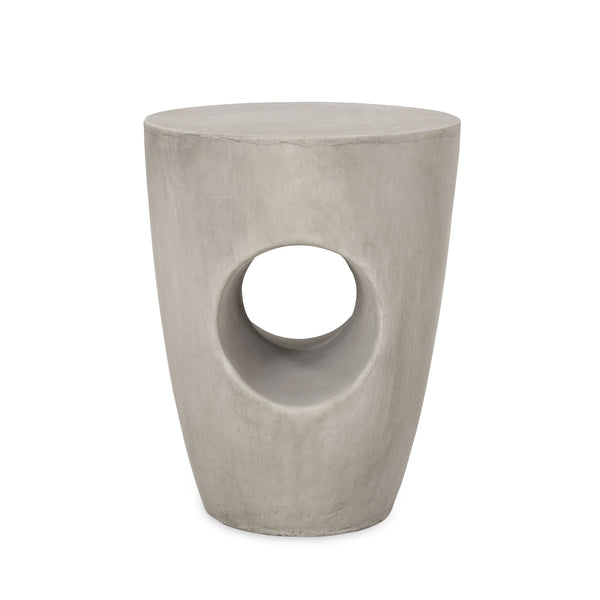 Contemporary Lightweight Concrete Accent Side Table - NH077213