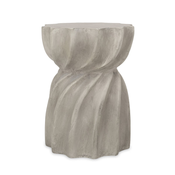 Contemporary Lightweight Concrete Accent Side Table - NH177213