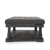 Contemporary Fabric Rectangular Ottoman - NH400313