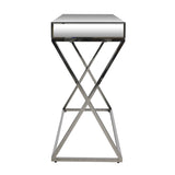 Modern Glam Console Table with Mirror Tabletop - NH245313