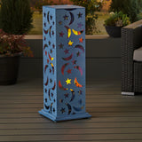 Outdoor Iron Cutout Lantern - NH962403