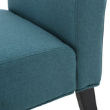 Contemporary Fabric Slipper Accent Chair - NH257992