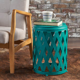 Lattice Iron Side Table - NH762203