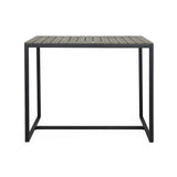 Outdoor Modern Industrial Acacia Wood Bar Table - NH002313