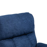 Contemporary Pillow Tufted Massage Recliner - NH681413