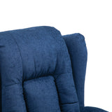 Contemporary Pillow Tufted Massage Recliner - NH091413