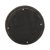 Modern Glam Velvet Swivel Ottoman - NH238413