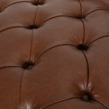 Contemporary Button Tufted Chaise Lounge - NH043413