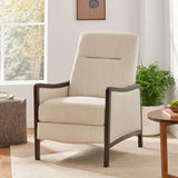 Contemporary Upholstered Pushback Recliner - NH518413