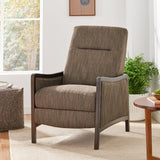 Contemporary Upholstered Pushback Recliner - NH518413