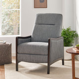 Contemporary Upholstered Pushback Recliner - NH518413