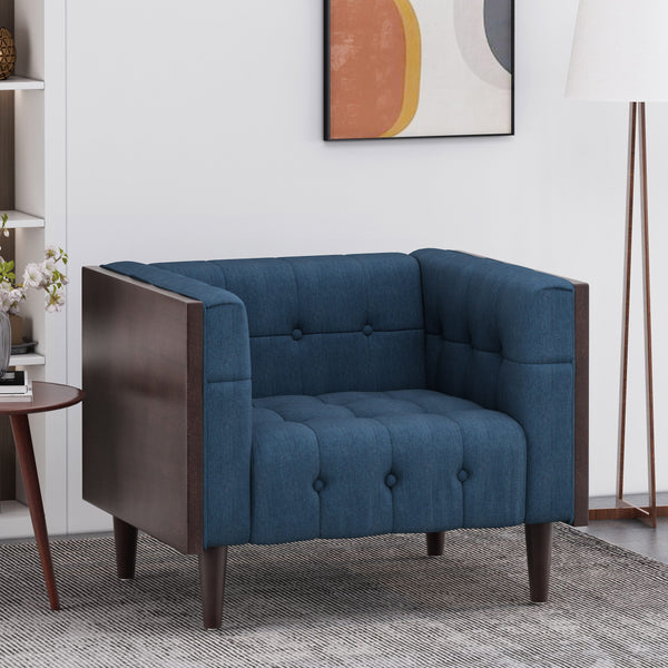 Contemporary Tufted Club Chair - NH318413