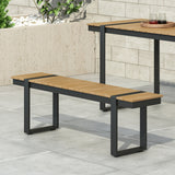 Outdoor Aluminum Dining Bench - NH617313