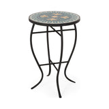 Outdoor Side Table with Tile Top - NH270313