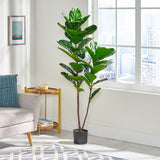 Artificial Fiddle-Leaf Fig Tree - NH347313