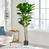 Artificial Fiddle-Leaf Fig Tree - NH347313