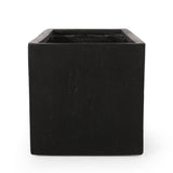 Outdoor Modern Cast Stone Rectangular Planter - NH013313