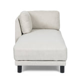 Contemporary Fabric Upholstered Chaise Lounge - NH817413