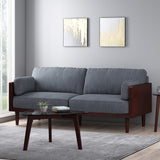 Mid-Century Modern Upholstered 3 Seater Sofa - NH359413