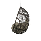 Outdoor and Indoor Wicker Hanging Chair with 8 Foot Chain (NO STAND) - NH284313