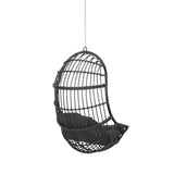 Outdoor Wicker Hanging Chair with 8 Foot Chain (NO STAND) - NH095313