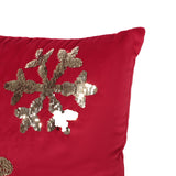 Glam Velvet Christmas Throw Pillow Cover - NH808313