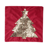 Glam Velvet Christmas Throw Pillow Cover - NH318313