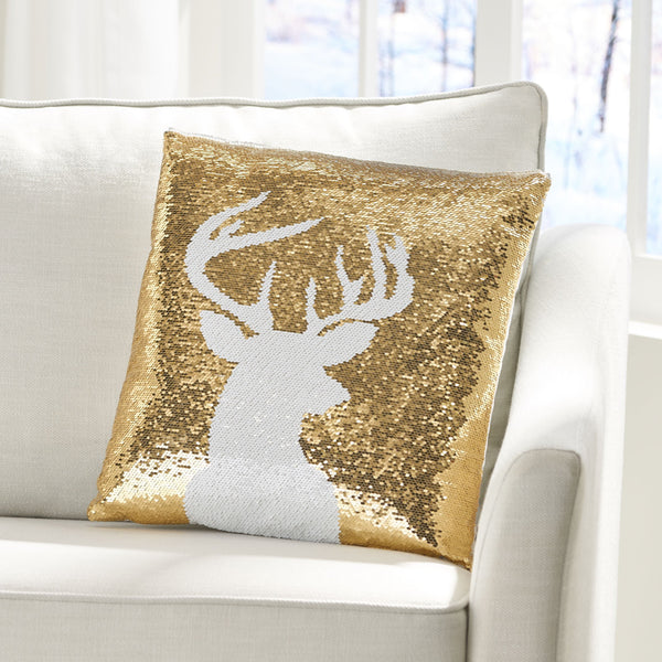 Glam Velvet Christmas Throw Pillow Cover - NH028313