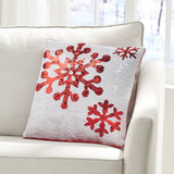 Glam Sequin Christmas Throw Pillow Cover - NH887313