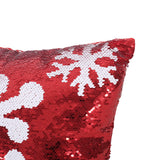 Glam Sequin Christmas Throw Pillow Cover - NH887313