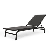 Outdoor Aluminum and Outdoor Mesh Chaise Lounge, Set of 2 - NH281513