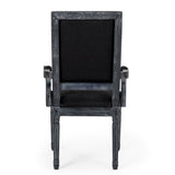 French Country Wood Upholstered Dining Chair - NH511513