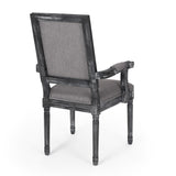 French Country Wood Upholstered Dining Chair - NH511513