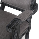 French Country Wood Upholstered Dining Chair - NH511513